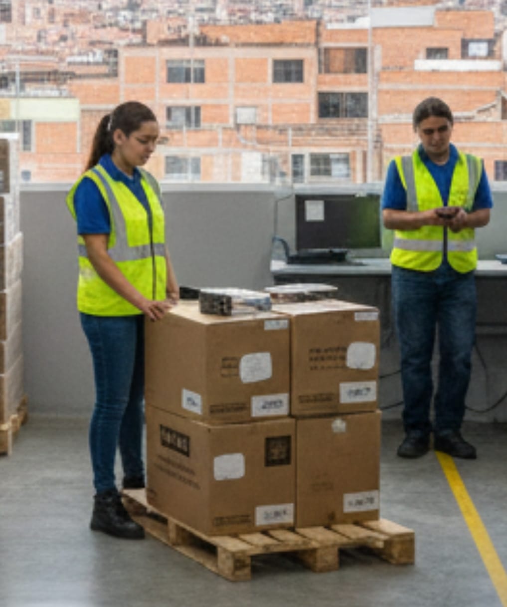 Auxiliar de Almacén y Gestión Logística en Telecomunicaciones ​Bogotá, Colombia